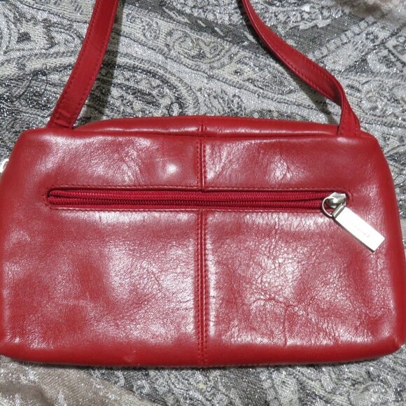 HOBO Handbags - BOGO  Beautiful Hobo Red Leather Crossbody Purse Handbag Clutch